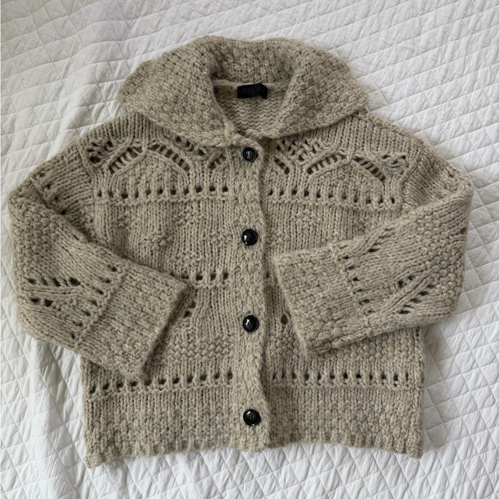 Zara chunky knit sweater